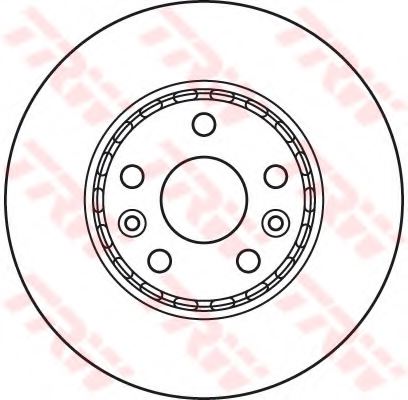 TRW DF6110 Brake Disc